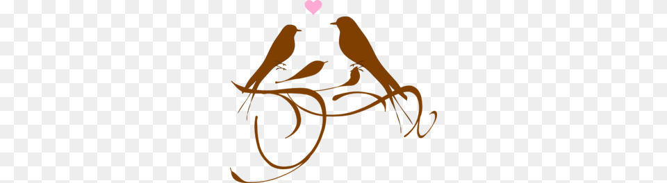 Vintage Love Birds Clip Art, Adult, Female, Person, Woman Png