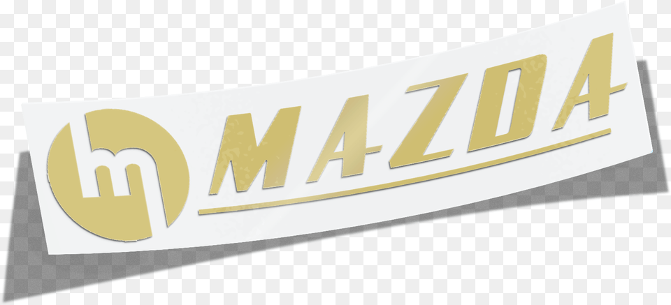 Vintage Mazda Logo Label, Banner, Text Png