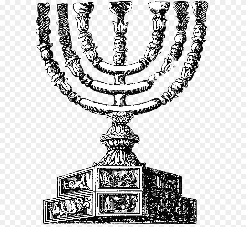 Vintage Menorah Illustration, Adult, Bride, Female, Person Png