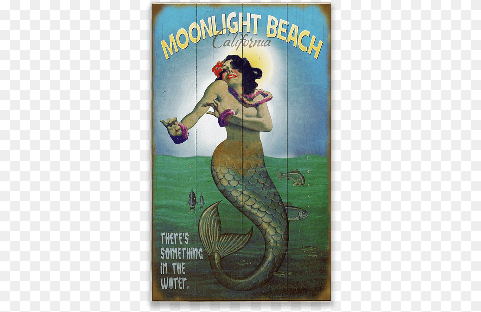 Vintage Mermaid Signs, Advertisement, Book, Poster, Publication Free Transparent Png