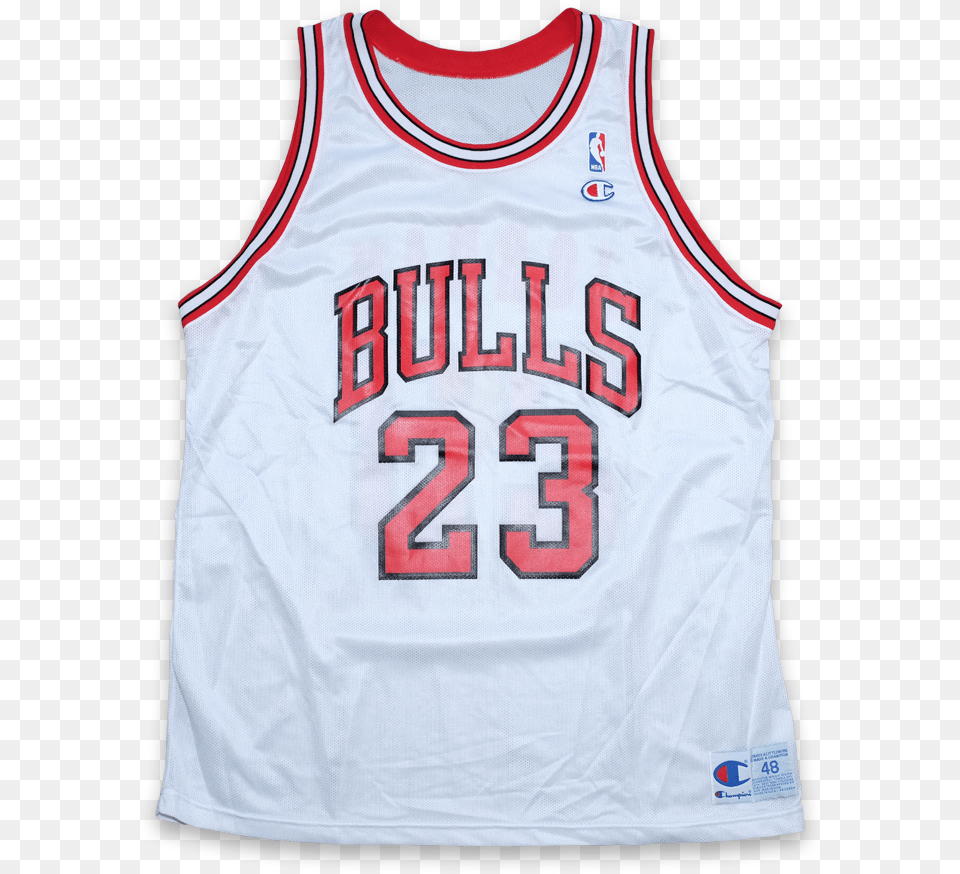 Vintage Michael Jordan Bulls Jersey Xlarge Sports Jersey, Clothing, Shirt, T-shirt Free Transparent Png