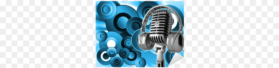 Vintage Microphone Pcdj Karaoki Pro Karaoke Software, Electrical Device, Lighting, Appliance, Blow Dryer Png Image