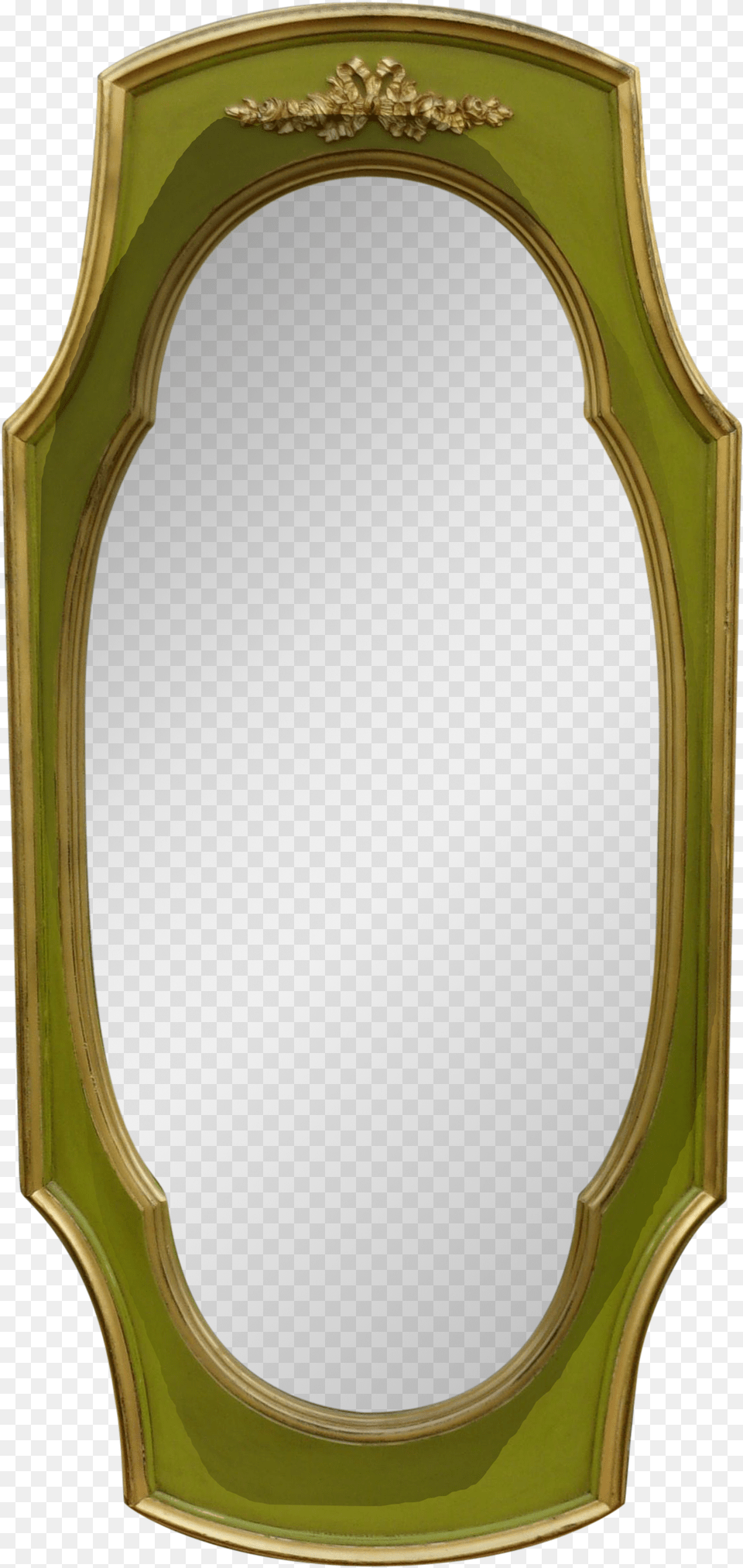 Vintage Mirror Wood, Photography, Oval Free Png Download