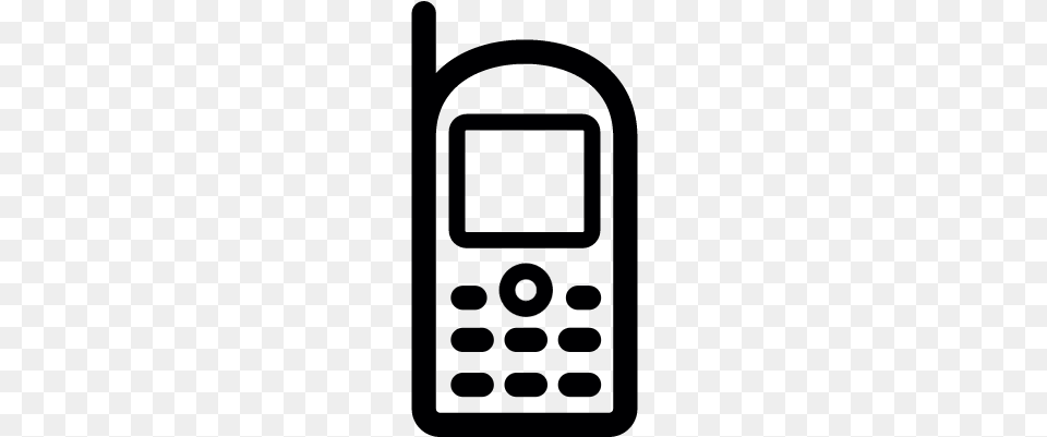 Vintage Mobile Phone Vector Vintage Contact Mobile Icon, Lighting Png