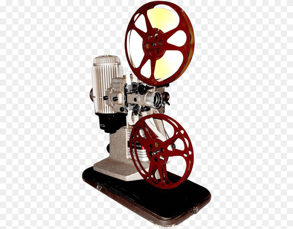 Vintage Movie Projector Circa Vintage Movie Projector, Wheel, Machine, Electronics, Grass Png