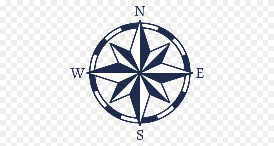 Vintage Nautical North Arrow Ubication, Compass Free Png