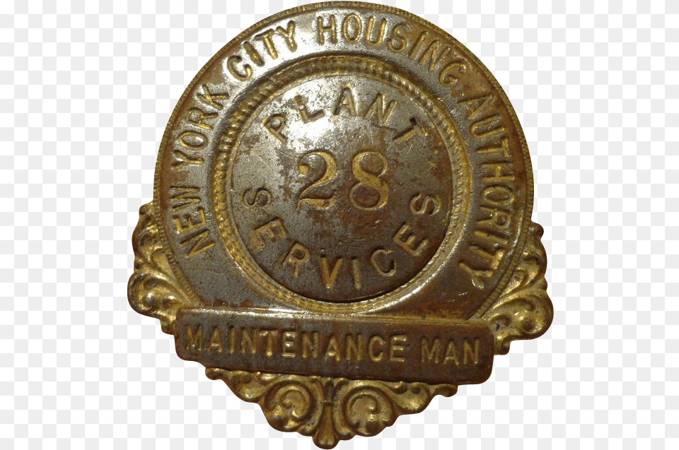 Vintage New York City Housing Authority Badge From Emblem, Logo, Symbol Png