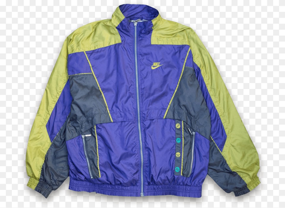 Vintage Nike Windbreaker Jacket With Silver Tag There Nike There Is No Finish Line Windbreaker, Clothing, Coat Png