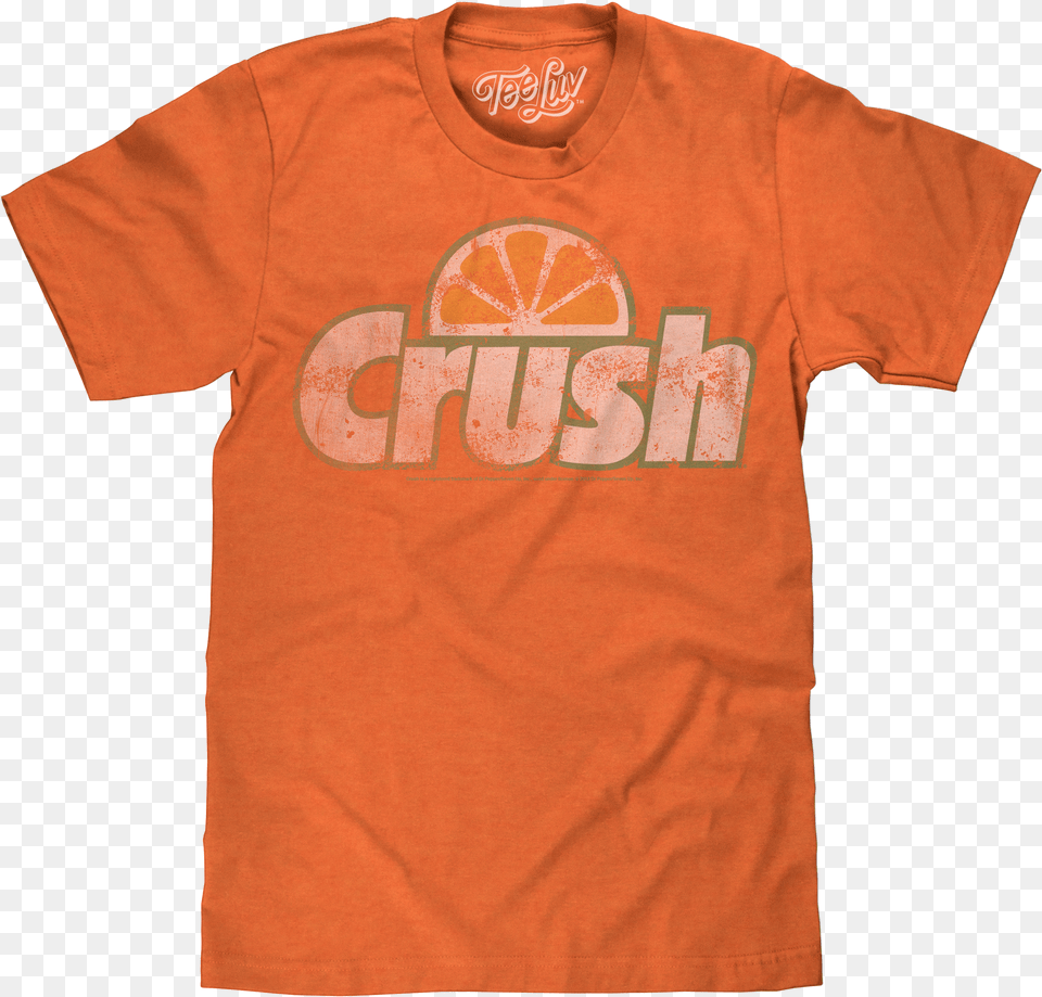 Vintage Orange Crush Logo T Vintage Looking T Shirts, Car, Vehicle, Transportation, Suv Free Png