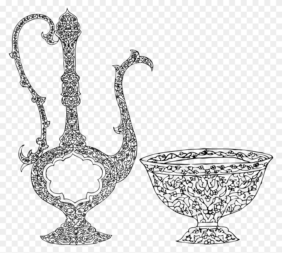 Vintage Ornamental Jug Clipart, Pottery, Art, Glass, Jar Png