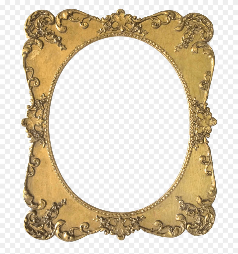 Vintage Oval Frame Ornate Gold Oval Frame, Photography Free Transparent Png