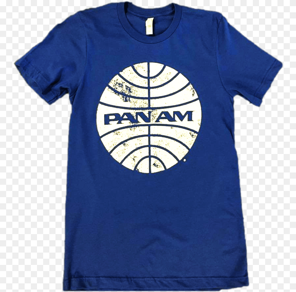 Vintage Pan Am Globe Logo T Shirt Pan Am Bag, Clothing, T-shirt Png