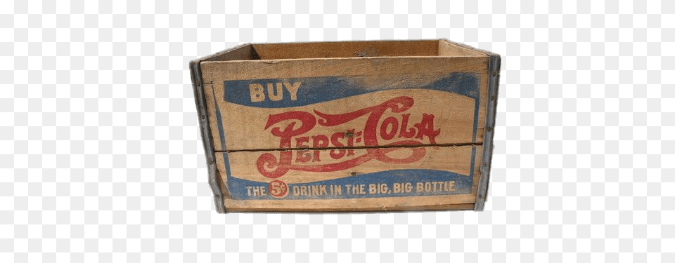 Vintage Pepsi Cola Crate, Box, Mailbox, Cardboard, Carton Png