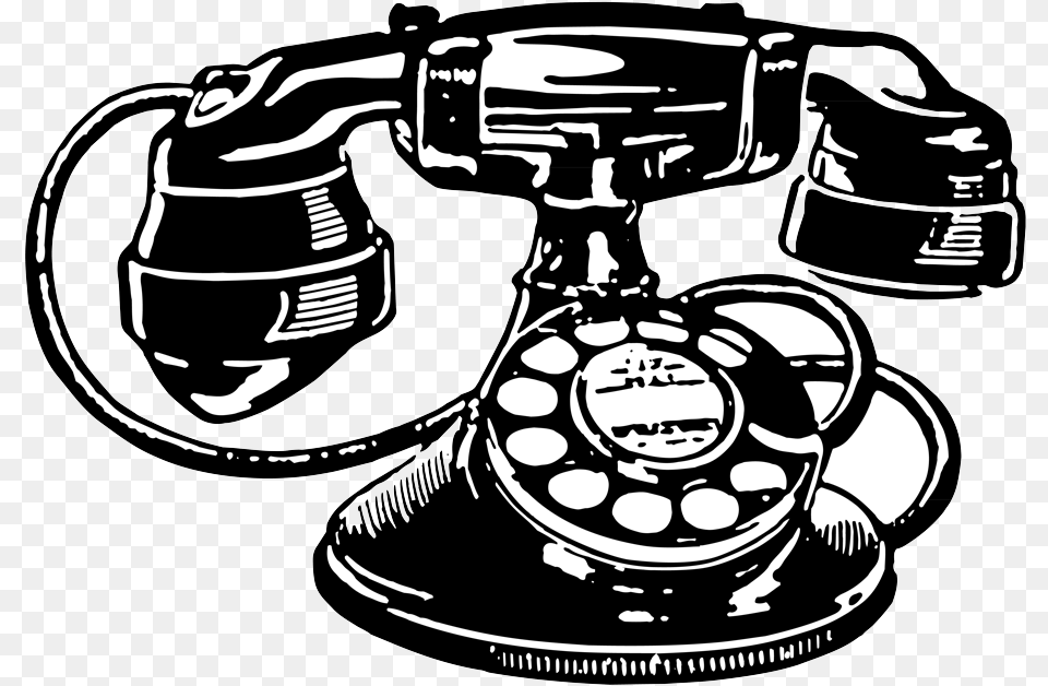 Vintage Phone Transparent Clipart Vintage Telephone Illustration, Electronics, Dial Telephone, Device, Grass Free Png