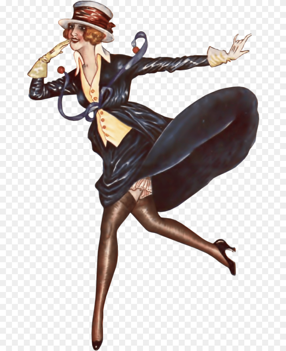 Vintage Pin Up Transparent, Adult, Female, Person, Woman Free Png Download