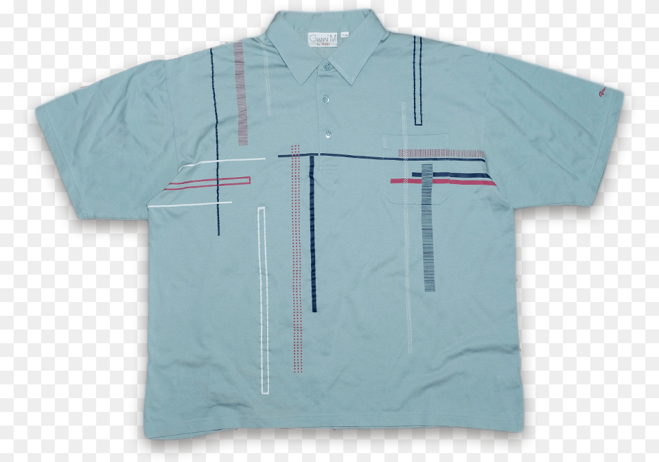 Vintage Polo Shirt Turquoise Active Shirt, Clothing, Chart, Plot, T-shirt Png