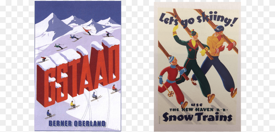 Vintage Poster Slides3 Vintage Winter Sports Poster, Advertisement, Person, Male, Child Png