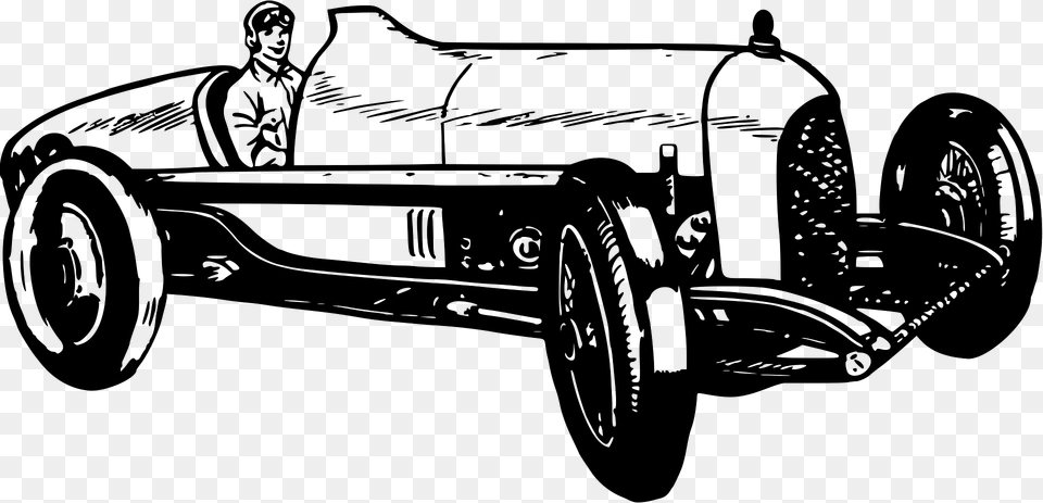 Vintage Racing Car Clipart, Antique Car, Vehicle, Transportation, Model T Free Transparent Png