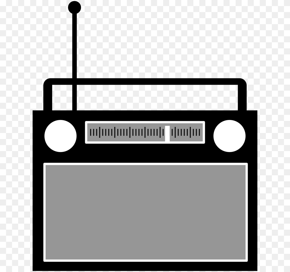 Vintage Radio Simple Radio Clip Arts For Web Radio Clipart, Computer, Electronics, Pc, Laptop Png Image