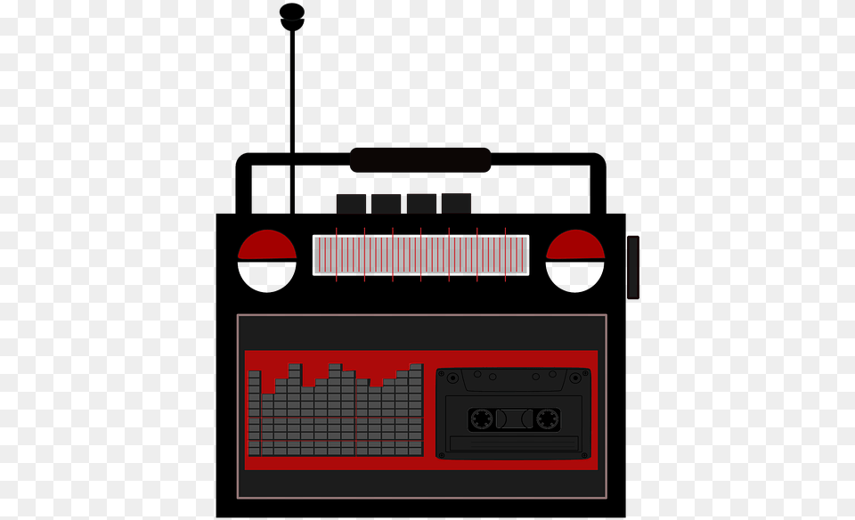 Vintage Radio Tape Music Radio Clipart Transparent, Electronics Png