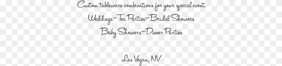 Vintage Rentals Las Vegas Handwriting, Gray Png Image