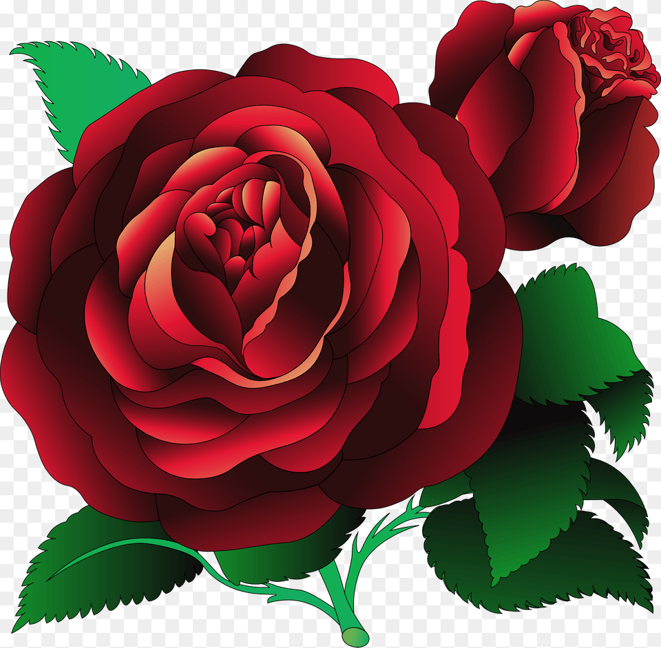 Vintage Rose Clipart Lovely, Flower, Plant, Dynamite, Weapon Free Png Download