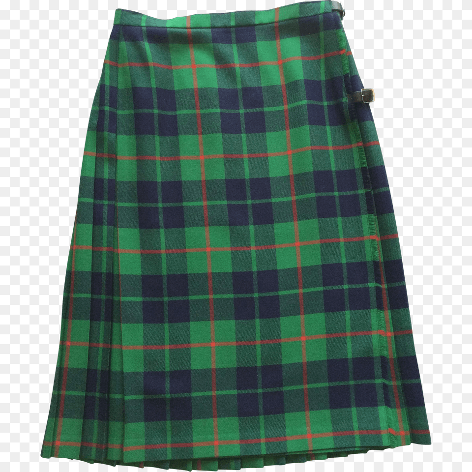 Vintage Scottish Kilt, Clothing, Skirt, Tartan Png