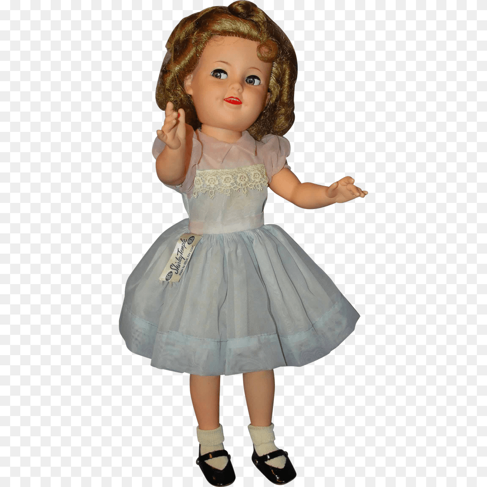 Vintage Shirley Temple Doll, Toy, Child, Female, Girl Png Image