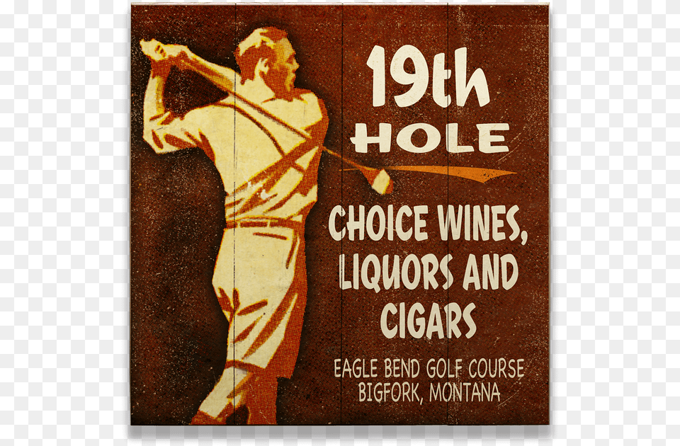 Vintage Signs Golf, Advertisement, People, Person, Poster Png Image