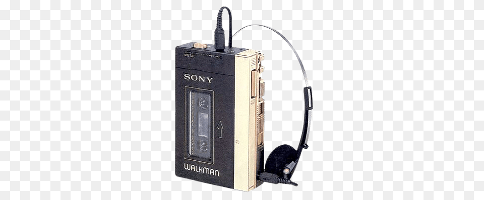 Vintage Sony Walkman, Cassette Player, Electronics, Tape Player, Mailbox Png Image