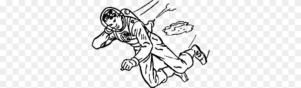 Vintage Space Man, Judo, Martial Arts, Person, Sport Free Png Download