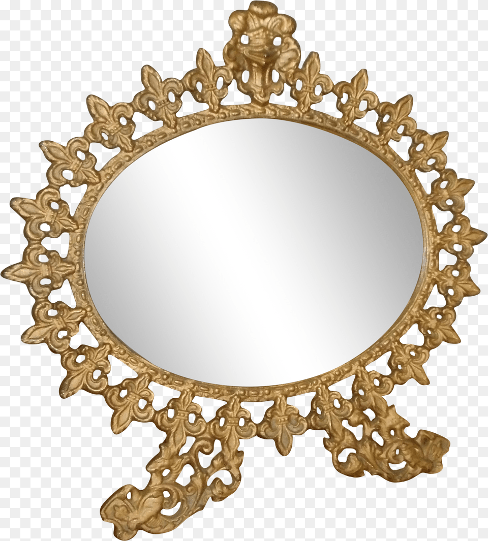 Vintage Standing Gilt Vanity Mirror Chairish Mirror Png