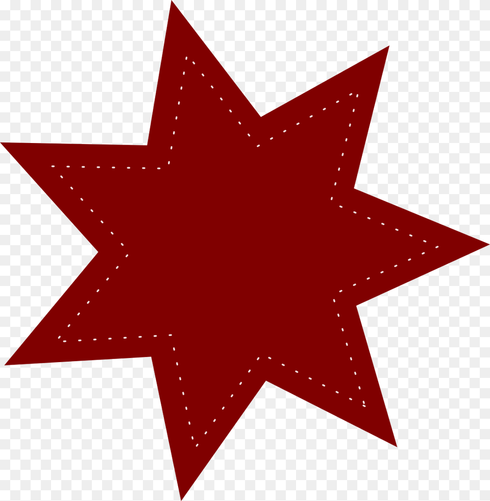 Vintage Star Banner Black And White Cowboy Star, Leaf, Plant, Star Symbol, Symbol Free Transparent Png