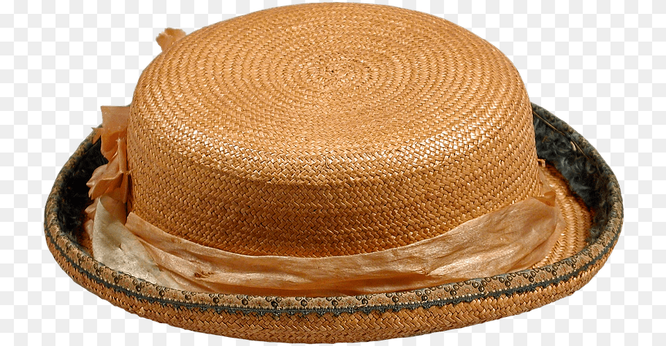 Vintage Straw Hat, Clothing, Sun Hat Free Transparent Png