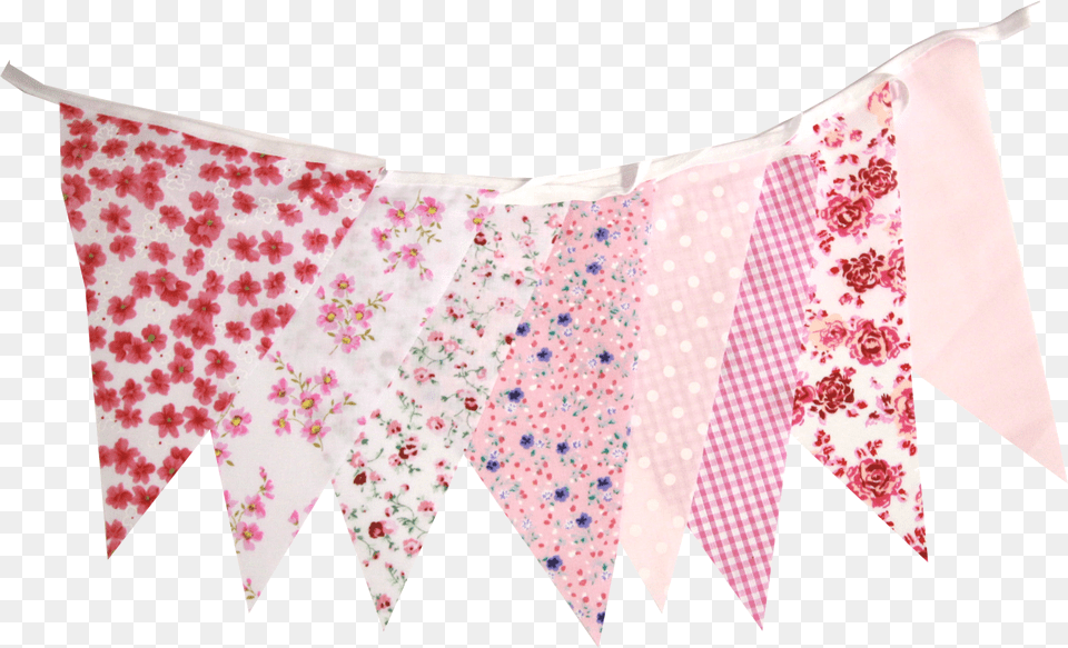 Vintage Style Floral Bunting Pink Polka Dot, People, Person, Accessories, Formal Wear Free Png Download