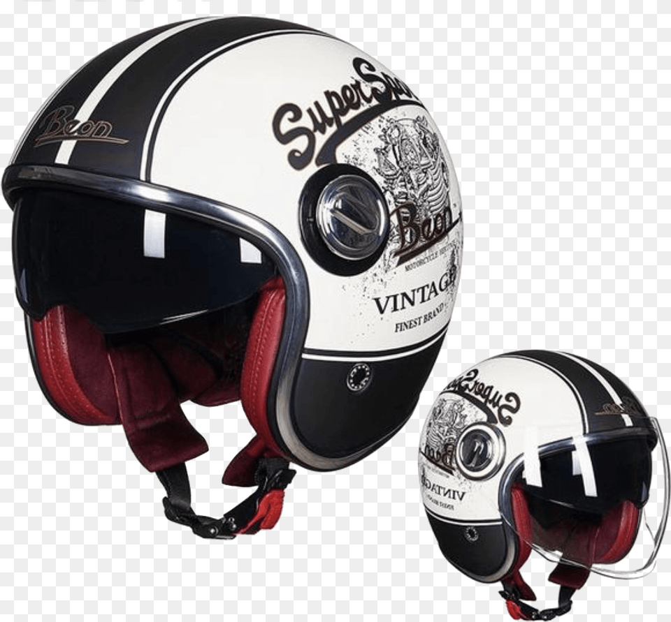 Vintage Style Helmets, Crash Helmet, Helmet Png Image