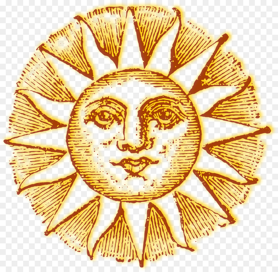 Vintage Sun Vintage Sun Transparent, Badge, Emblem, Logo, Symbol Png