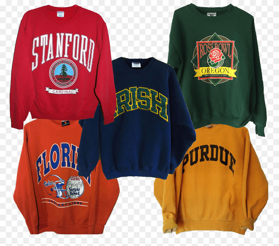 Vintage Sweatshirts, Clothing, Knitwear, Sweater, Sweatshirt Free Transparent Png
