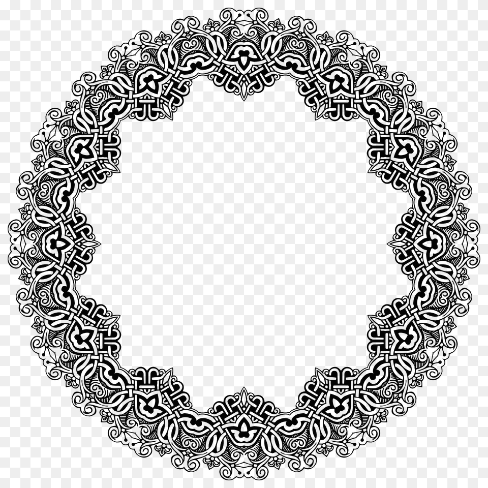Vintage Symmetric Frame Extrapolated 15 Clipart, Pattern, Accessories, Home Decor Free Png
