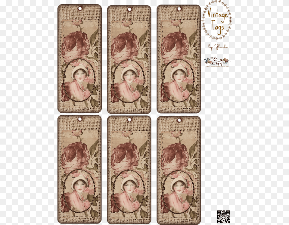 Vintage Tags, Art, Collage, Person, Baby Free Png Download