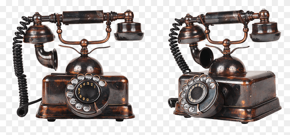 Vintage Telephone Electronics, Phone, Dial Telephone Png Image