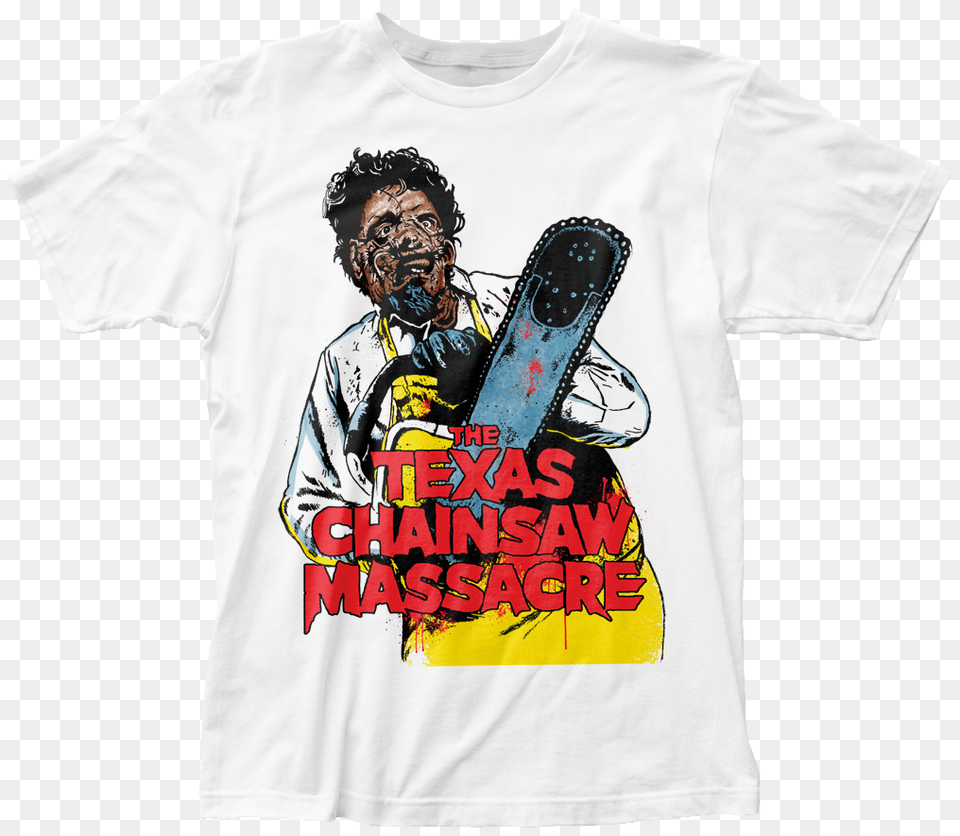 Vintage Texas Chainsaw Massacre Shirt, Clothing, T-shirt, Adult, Male Free Transparent Png