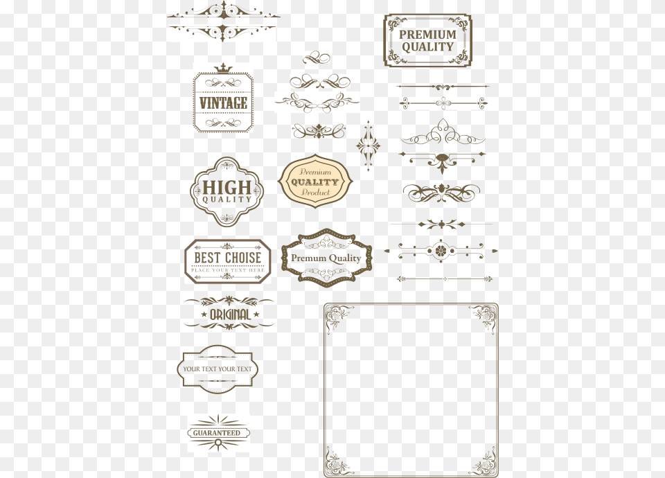 Vintage Text Box And Dividers Vintage Text Box, Book, Logo, Publication, Badge Png Image