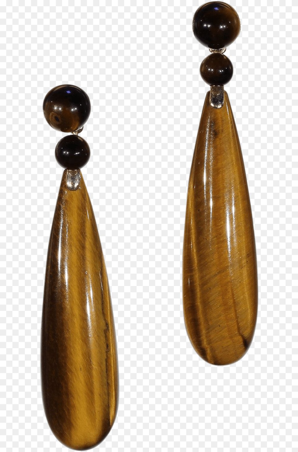 Vintage Tiger Eye Drop Earrings Gold Tops, Accessories, Earring, Jewelry Free Png