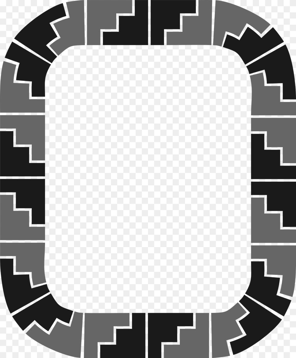 Vintage Tile Frame2 Rectangle Clipart, Recycling Symbol, Symbol Png