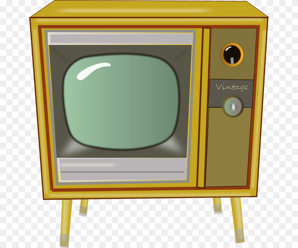 Vintage Tv Clipart, Computer Hardware, Electronics, Hardware, Monitor Free Transparent Png
