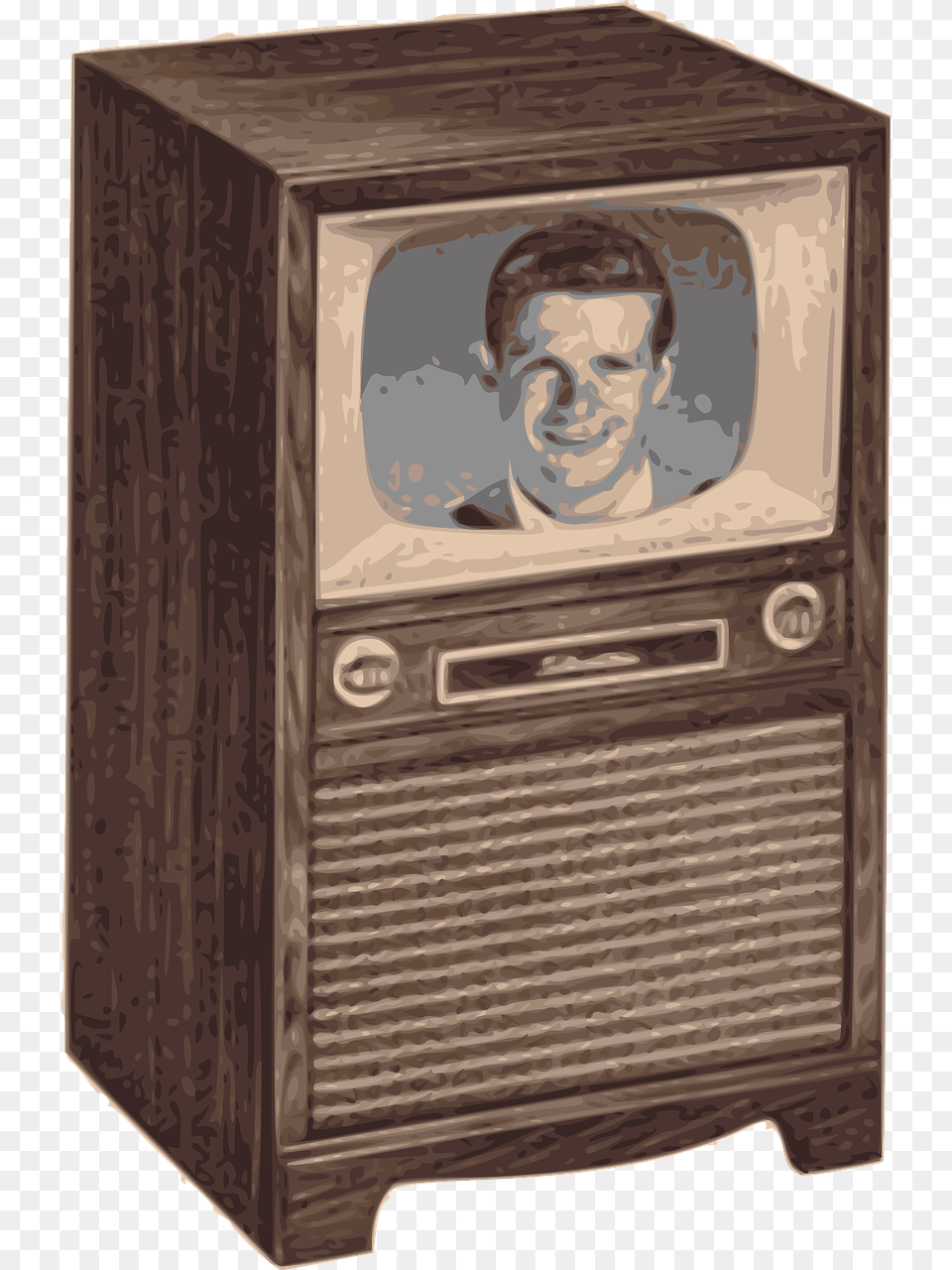 Vintage Tv Vector Computer Hardware, Electronics, Screen, Hardware Free Transparent Png