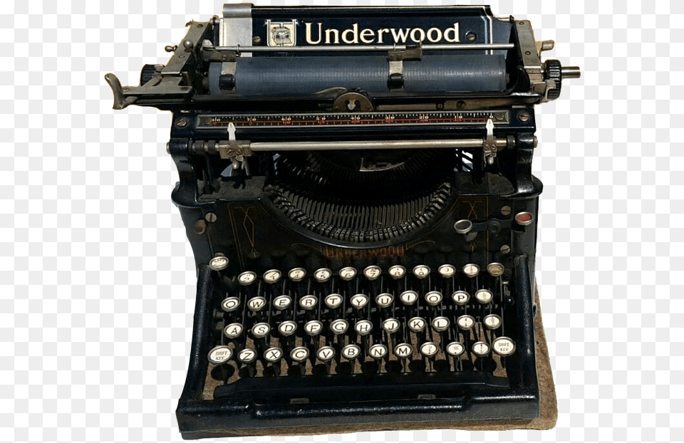 Vintage Typewriter Underwood Antique Letter Underwood No 5, Computer Hardware, Electronics, Hardware, Gun Free Png