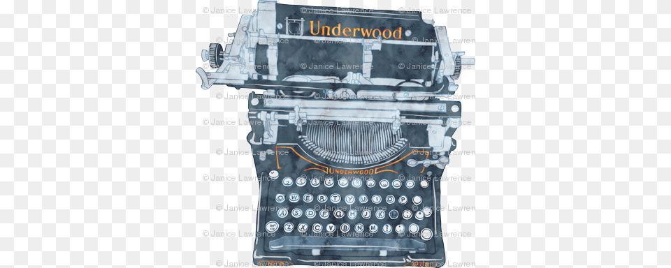 Vintage Underwood Typewriter Machine, Computer Hardware, Electronics, Hardware, Engine Free Transparent Png