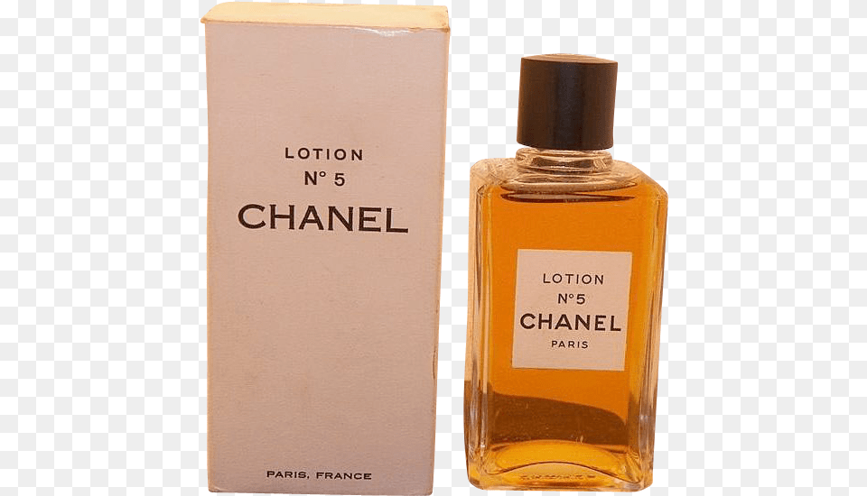 Vintage Unused Chanel No 5 Lotion Cologne Bottle In Box Chanel No 5 Lotion Vintage, Cosmetics, Perfume, Aftershave, Book Free Transparent Png